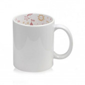 Кружка белая принт корона